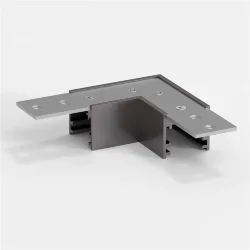 Titan Line Коннектор угловой для накладного шинопровода титан 85224/00 (069716)