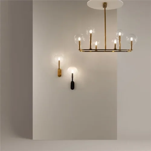 Подвесной светильник Status E14х6 (Латунь) - фото 11