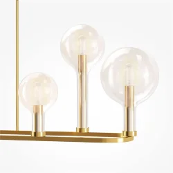 Подвесной светильник Status E14х6 (Латунь)