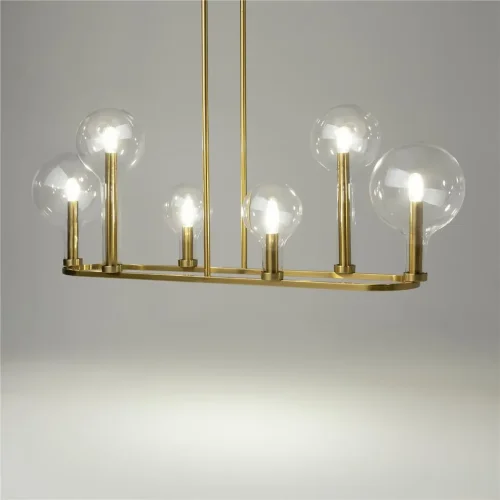 Подвесной светильник Status E14х6 (Латунь) - фото 13