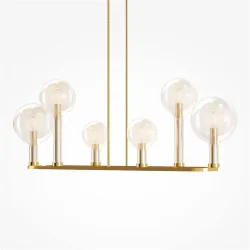 Подвесной светильник Status E14х6 (Латунь)