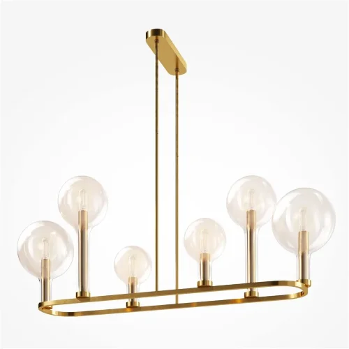 Подвесной светильник Status E14х6 (Латунь) - фото 5