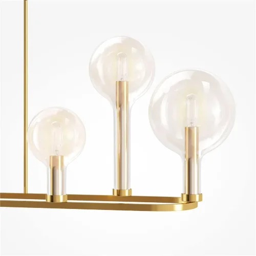 Подвесной светильник Status E14х6 (Латунь) - фото 6