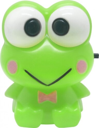 Ночник светодиодный NLA 02-FG ЛЯГУШОНОК зелёный с выключателем 230В IN HOME - Фото 2