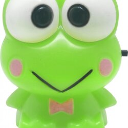 Ночник светодиодный NLA 02-FG ЛЯГУШОНОК зелёный с выключателем 230В IN HOME