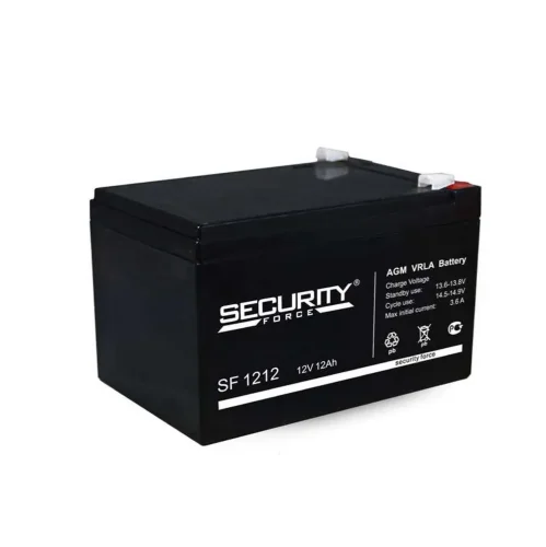 Аккумулятор ОПС 12В 12А.ч SF 1212 Security Force 4614030010001 - фото