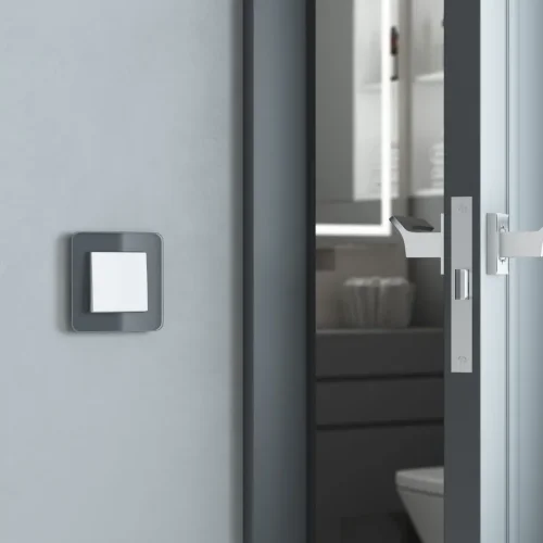 Кнопка звонка (белый матовый) W1114561 - фото 3