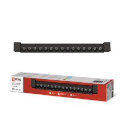 Светильник трековый линейный светодиодный поворотный LTR-02R-TL 3040B 30Вт 4000К 475мм 24 градуса черный серии TOP-LINE IN HOME