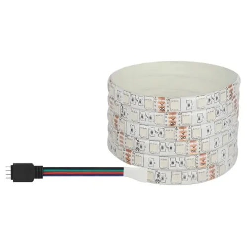 Комплект светодиодной ленты 5050kit-14.4-60-12-IP65-RGB разноцвет. 12В (в комплекте: LED лента на двустороннем скотче; источник питания; контроллер; пульт управления; коннекторы) (уп.5м) Эра Б0043070 - фото 2