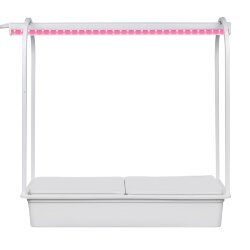 ULT-P54-10W-SPSB IP20 WHITE Набор Минисад, светильник для растений светодиодный с подставкой, Спектр для рассады и цветения, TM Uniel