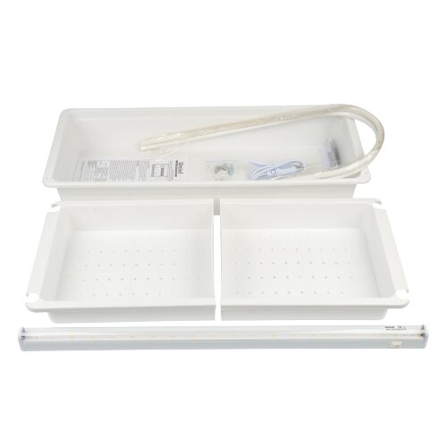 ULT-P54-10W-SPSB IP20 WHITE Набор Минисад, светильник для растений светодиодный с подставкой, Спектр для рассады и цветения, TM Uniel - фото 3