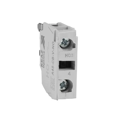 Блок контактный OptiSignal D22 A45-CB-V-NO 1НО винтовой зажим ZBE101 КЭАЗ 332200 - фото 3