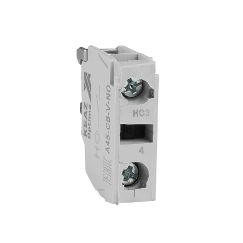 Блок контактный OptiSignal D22 A45-CB-V-NO 1НО винтовой зажим ZBE101 КЭАЗ 332200 - фото 3