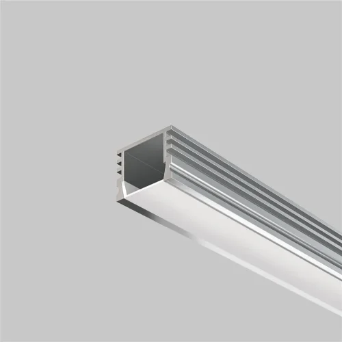 Алюминиевый профиль накладной 16×12 (Серебро, 2 м), ALM005S-2M (Серебро) - фото 6