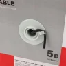 Кабель витая пара U/UTP кат.5E 4х2х24AWG solid CU ZH нг(А)-HF OUTDOOR черн. (305м) Rexant 01-0065 - фото 5