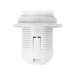 Патрон WOLTA WLH-007   E27 с кольцом, пластиковый, белый