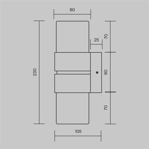Настенный светильник (бра) Torris 3000К 12Вт (Латунь) - фото