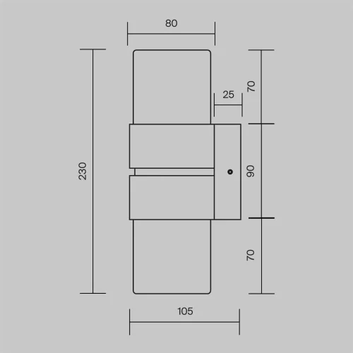 Настенный светильник (бра) Torris 3000К 12Вт (Латунь) - фото 2