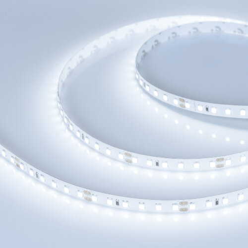 Светодиодная лента RT-A120-8mm 24V Cool 8K (14.4 W/m, IP20, 2835, 5m) (Arlight, Открытый) 016888(2) - фото