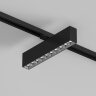 DK6444-BK Поворотный однофазный трековый светильник EDDER со светодиодом L273mm 220V 20W 30° 4000K IP20 черный алюминий. Фото 3