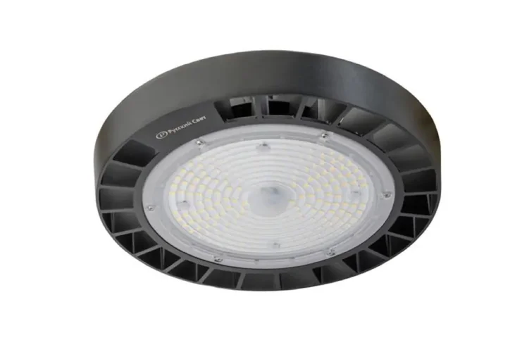 Светильник светодиодный ДСП IB 11 S 100W W 850 BK 257х257х155мм 100Вт 5000К IP65 High Bay подвесной черн. Русский Свет 16091124343 - фото