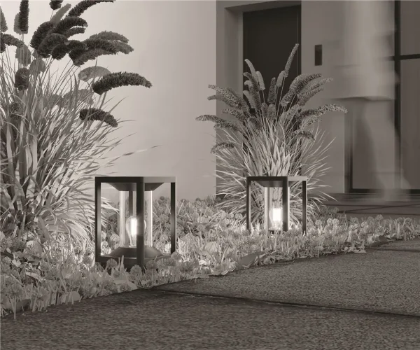 Ландшафтный светильник Cell E27x1 15Вт IP 54 (Графит) - фото 8