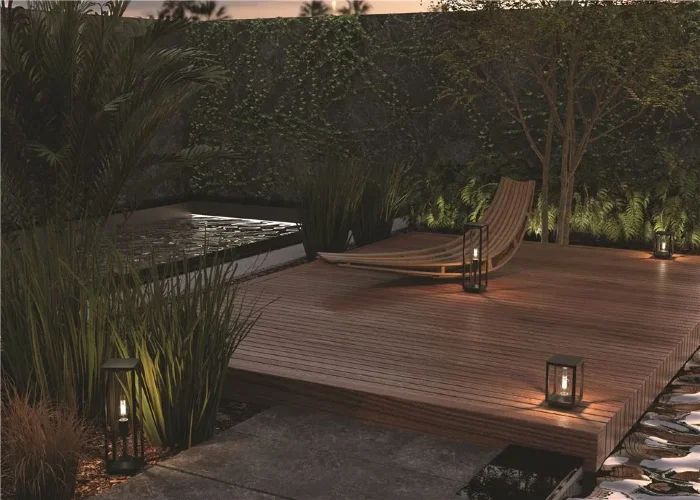 Ландшафтный светильник Cell E27x1 15Вт IP 54 (Графит) - фото 9