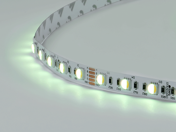 Светодиодная лента 5 в 1 COB, 560 LED/м, 16 Вт/м, 24В , IP20, Цвет: RGBWC, SWG-COB560-24-16-RGBWC. Фото 3