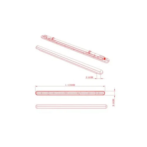 Светильник светодиодный SPP-201-0-65K-036 36Вт 6500К IP65 3420лм 1200мм линейный матов. Эра Б0047175 - фото 4