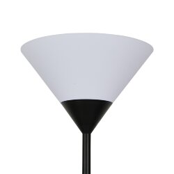 UML-T520 E27+E14 BLACK-WHITE Торшер напольный под лампу Е27 и Е14, 2х60W, Черный-Белый