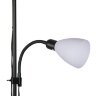 UML-T520 E27+E14 BLACK-WHITE Торшер напольный под лампу Е27 и Е14, 2х60W, Черный-Белый - фото 5
