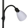 UML-T520 E27+E14 BLACK-WHITE Торшер напольный под лампу Е27 и Е14, 2х60W, Черный-Белый - фото 6