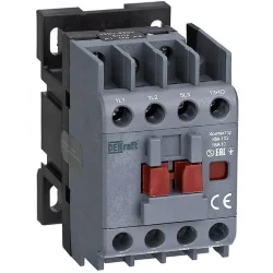 Контактор КМ-102 3п 18А кат. 230В AC 1НО AC-3 AC-4 DEKraft 22003DEK