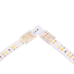 Коннектор WOLTA WLS-3PIN-CCT-SMD-10MM-L угловой для ленты SMD CCT шириной 10мм, комплект 3шт.