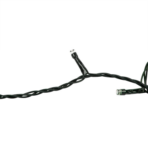 ULD-S1000-100-DGA MULTI-3 IP20 Гирлянда светодиодная, 10м, 100 светодиодов, Белый, желтый, зеленый, красный, розовый, синий свет, Провод зеленый - фото 4