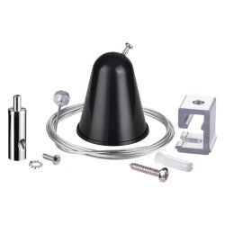 Подвесной комплект с тросом 1.5м «Novotech» 135023 (крепление к треку)