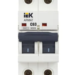 Выключатель автоматический модульный 2п C 63А M06N ARMAT IEK AR-M06N-2-C063