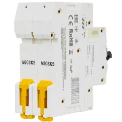 Выключатель автоматический модульный 2п C 63А M06N ARMAT IEK AR-M06N-2-C063