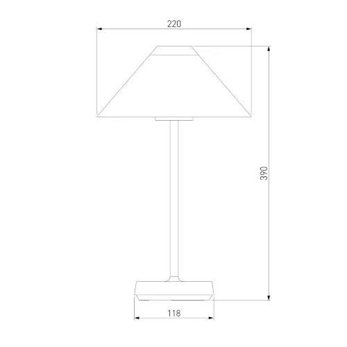 Настольный светильник Mistery TL70210 - фото 4