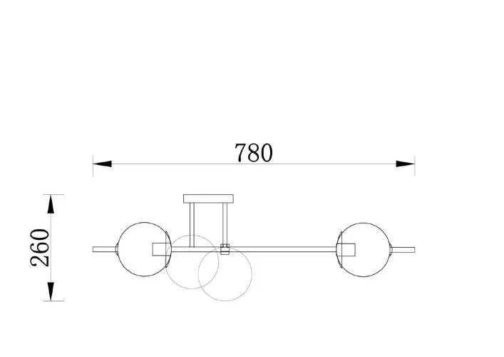 Потолочный светильник Freya FR5205PL-06BS (Латунь) - фото 3