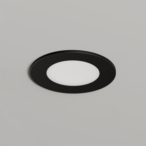 DK3101-BK Встраиваемый влагозащищенный светильник, IP65, до 10 Вт, LED, GU5,3, черный. Фото 2