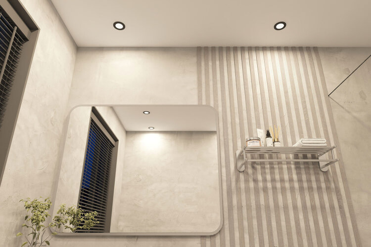 DK3101-BK Встраиваемый влагозащищенный светильник, IP65, до 10 Вт, LED, GU5,3, черный. Фото 8