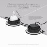DK3101-BK Встраиваемый влагозащищенный светильник, IP65, до 10 Вт, LED, GU5,3, черный. Фото 3