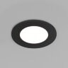 DK3101-BK Встраиваемый влагозащищенный светильник, IP65, до 10 Вт, LED, GU5,3, черный.