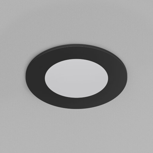 DK3101-BK Встраиваемый влагозащищенный светильник, IP65, до 10 Вт, LED, GU5,3, черный. Фото 2