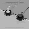 DK3101-BK Встраиваемый влагозащищенный светильник, IP65, до 10 Вт, LED, GU5,3, черный. Фото 4