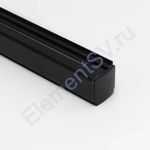 Трек для спотов 4L 1м 4X8 (''трехфазный'', 4 провода, черный) - фото 4.