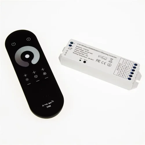 Контроллер с пультом JM-QB-01 P706 (2.4GHz, DIM, DC12-24V, 4ch x6A, 180-360W) - фото I