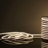 Светодиодный гибкий неон 220&nbsp;В 9.6&nbsp;Вт/м 120 Led/м 2835 IP67, односторонний дневной белый 4200 K, 50 м - Фото 4