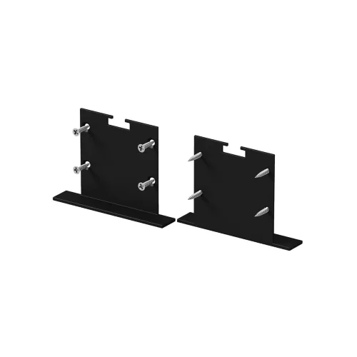 Комплект заглушек (для профиля 50×35) 2 шт., ALM-5035T-B-EC 642035 (Черный) - фото